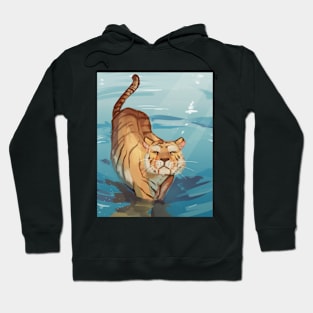 Tiger in the Sun Hoodie